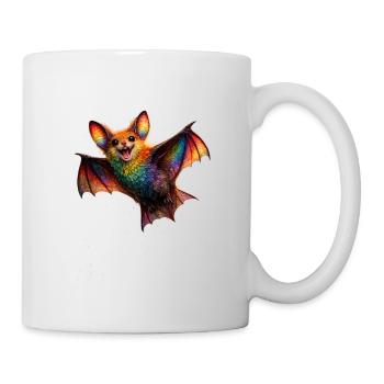 Rainbow Bat Night Creature - Mug - white - Right
