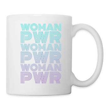 Woman Power Frauenrechte - Tasse - Weiß - Rechts
