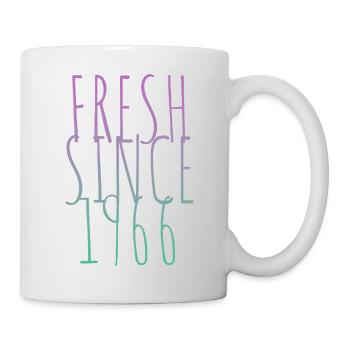 Vintage 1966 - Tasse - Weiß - Rechts