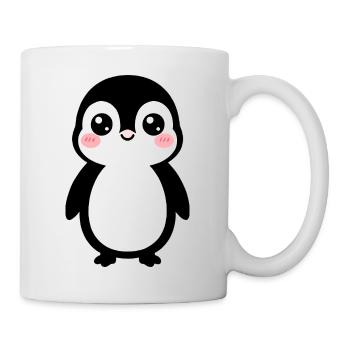 Panda Kiss Kawaii - Tasse - Weiß - Rechts