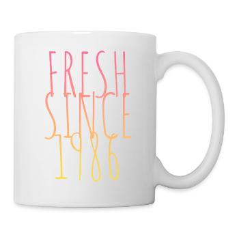 Fresh since 1986 - Mug - white - Right