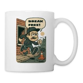 Urban Break Free Run - Mug - white - Right