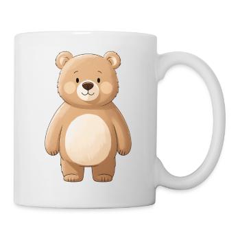 Cuddly Bear Trend Motif - Mug - white - Right