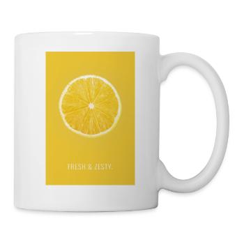 Quand la vie te donne des citrons - Mug blanc - blanc - Droite