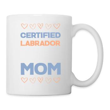 Zertifizierte Labrador Mama - Tasse - Weiß - Rechts