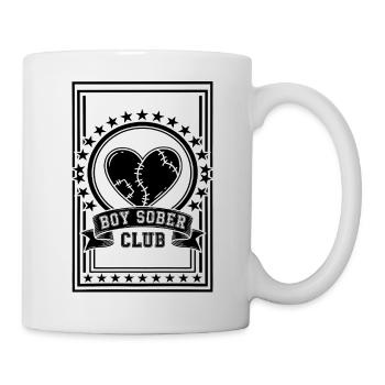 Club libre masculin - Mug blanc - blanc - Droite