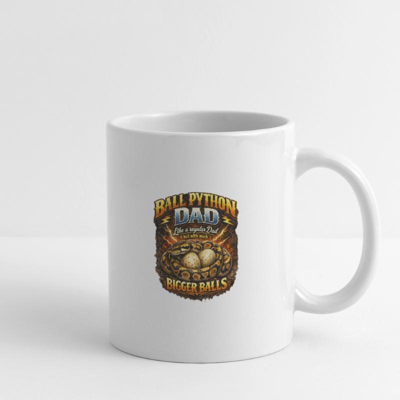 Ball Python Dad Größere Eier Königspython Besitzer Tasse