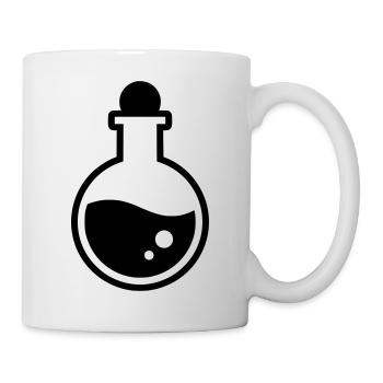 Zaubertrank Flasche Magie - Tasse - Weiß - Rechts