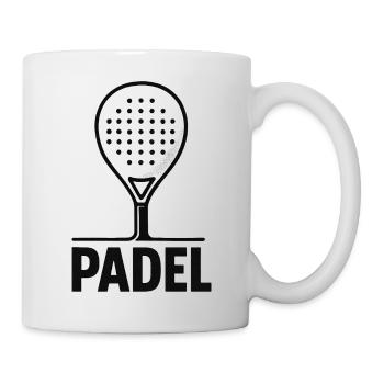 Padel - Sport de Raquette - Mug blanc - blanc - Droite