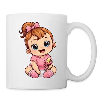 Bébé - Mug blanc - blanc - Droite