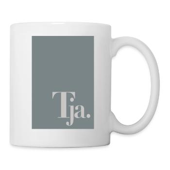 Typographic poster "Well." - Mug - white - Right