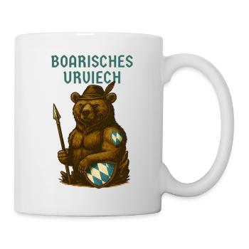 Bavarian Bear Bavarian Primordial Cattle - Mug - white - Right