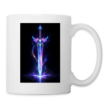 Neon-Astralschwert - Tasse - Weiß - Rechts