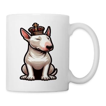 Miniatur Bullterrier Bully Bullterrierbesitzer - Tasse - Weiß - Rechts