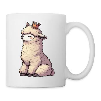 Alpaka lama Alpakabesitzer Alpakaliebhaber Lamas - Tasse - Weiß - Rechts