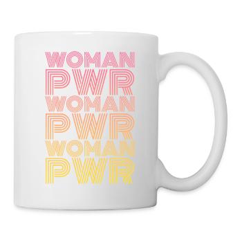 Woman Power - Tasse - Weiß - Rechts
