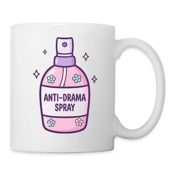 Spray anti-drame - Mug blanc - blanc - Droite