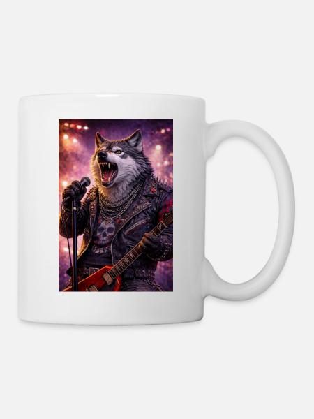 RockyZoo5 - Tasse - Weiß
