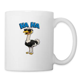 Family Guy Lachender Strauß mit Sonnenbrille - Tasse - Weiß - Rechts