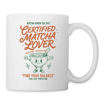 Certified Matcha Lover Green Tea Matcha Latte - Tasse - Weiß - Rechts