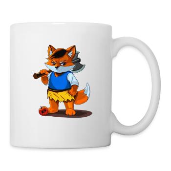 Iron Foxwhite - Mug - white - Right