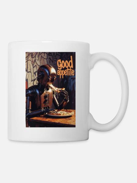 Guten Appetit  - Tasse - Weiß