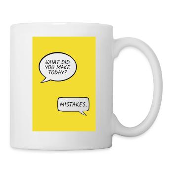 What Did You Make Today? – Mistakes - Mug - white - Right