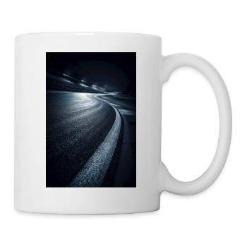 Night Road Light Trails - Mug - white - Right