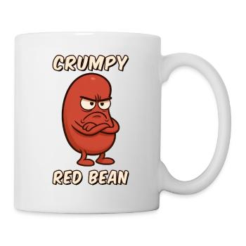 Figurine du Haricot Rouge Sombre - Mug blanc - blanc - Droite