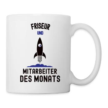 Employé du mois Coiffeur Meilleur Coiffeur Coiffeur - Mug blanc - blanc - Droite