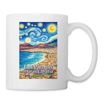 Las Palmas de Gran Canaria Spain - Tasse - Weiß - Rechts