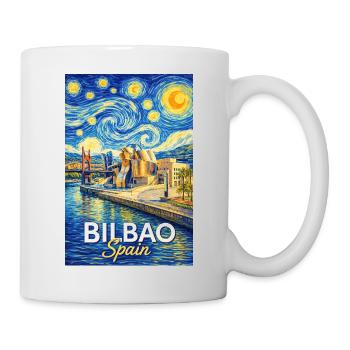Bilbao Spain - Mug - white - Right