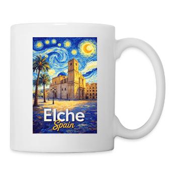 Elche Spain - Mug - white - Right