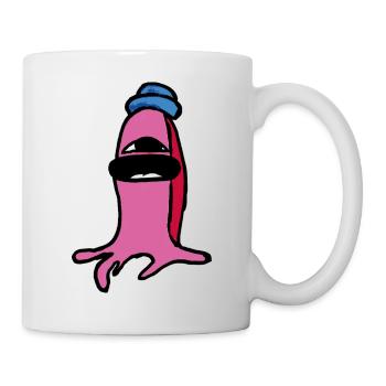 Alien Bjoern aus der Alienfamilie - Tasse - Weiß - Rechts