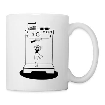 Coffee Yoga - Mug - white - Right