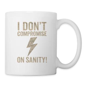I don't give up reason - Mug - white - Right