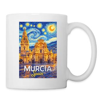 Murcie, Espagne - Mug blanc - blanc - Droite