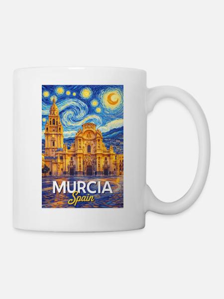 Murcia Spain - Tasse - Weiß