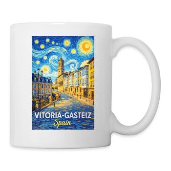 Vitoria-Gasteiz Spain - Mug - white - Right