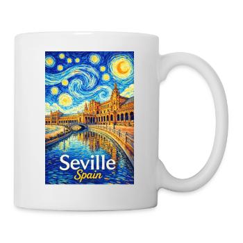 Seville Spain - Tasse - Weiß - Rechts