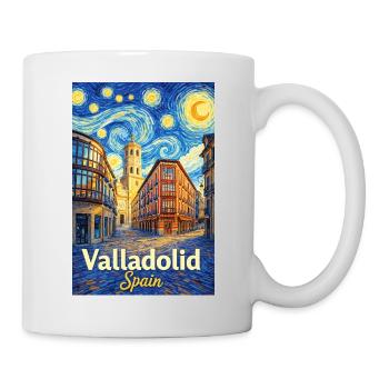Valladolid Spain - Tasse - Weiß - Rechts
