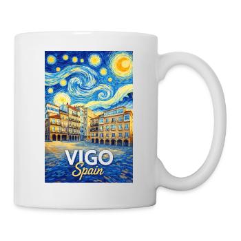 Vigo Spain - Tasse - Weiß - Rechts