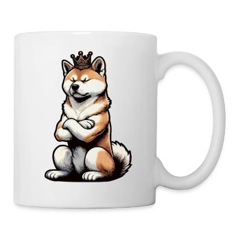 Akita Akita propriétaire Akitas Akita amoureux Akitafan - Mug blanc - blanc - Droite