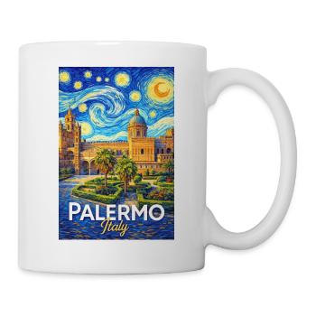 Palermo, Italien. - Tasse - Weiß - Rechts