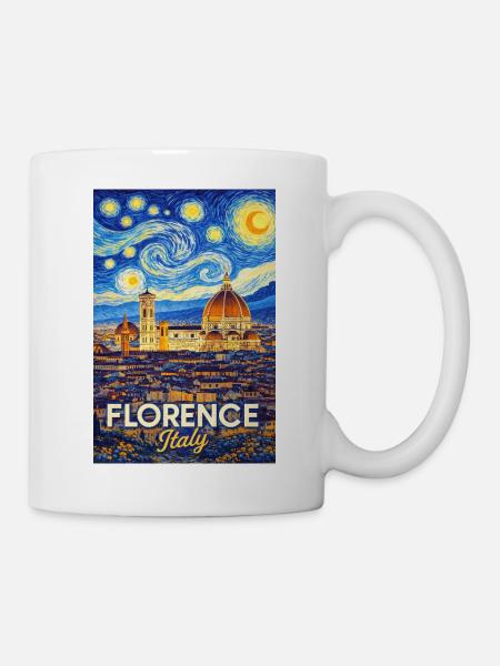 Florence, Italie. - Mug blanc - blanc