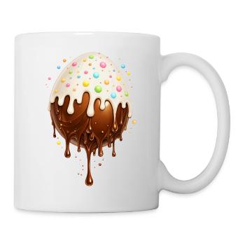 Chocolate Egg with Frosting - Mug - white - Right