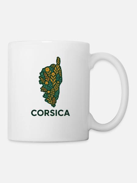 Corsica Immortelle - Mug blanc - blanc