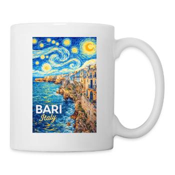 Bari, Italien - Tasse - Weiß - Rechts