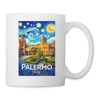 Palermo, Italien - Tasse - Weiß - Rechts