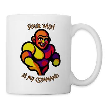 Genie out of the bottle - Mug - white - Right